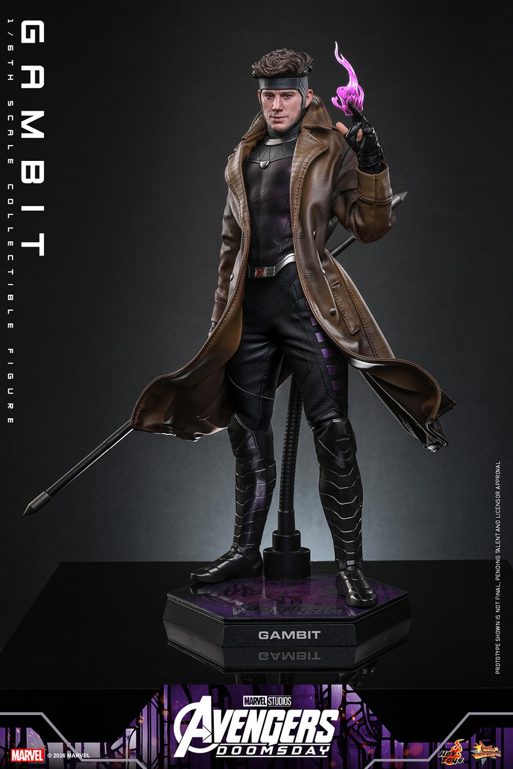 Gambit Marvel Sixth Scale Figure