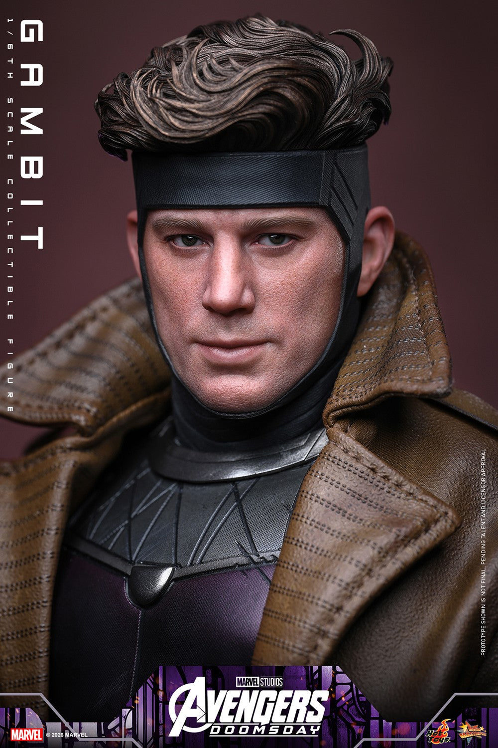 Gambit Marvel Sixth Scale Figure