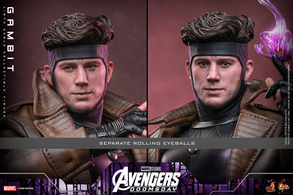 Gambit Marvel Sixth Scale Figure