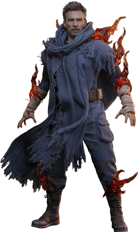 Human Torch Marvel Sixth Scale Figure