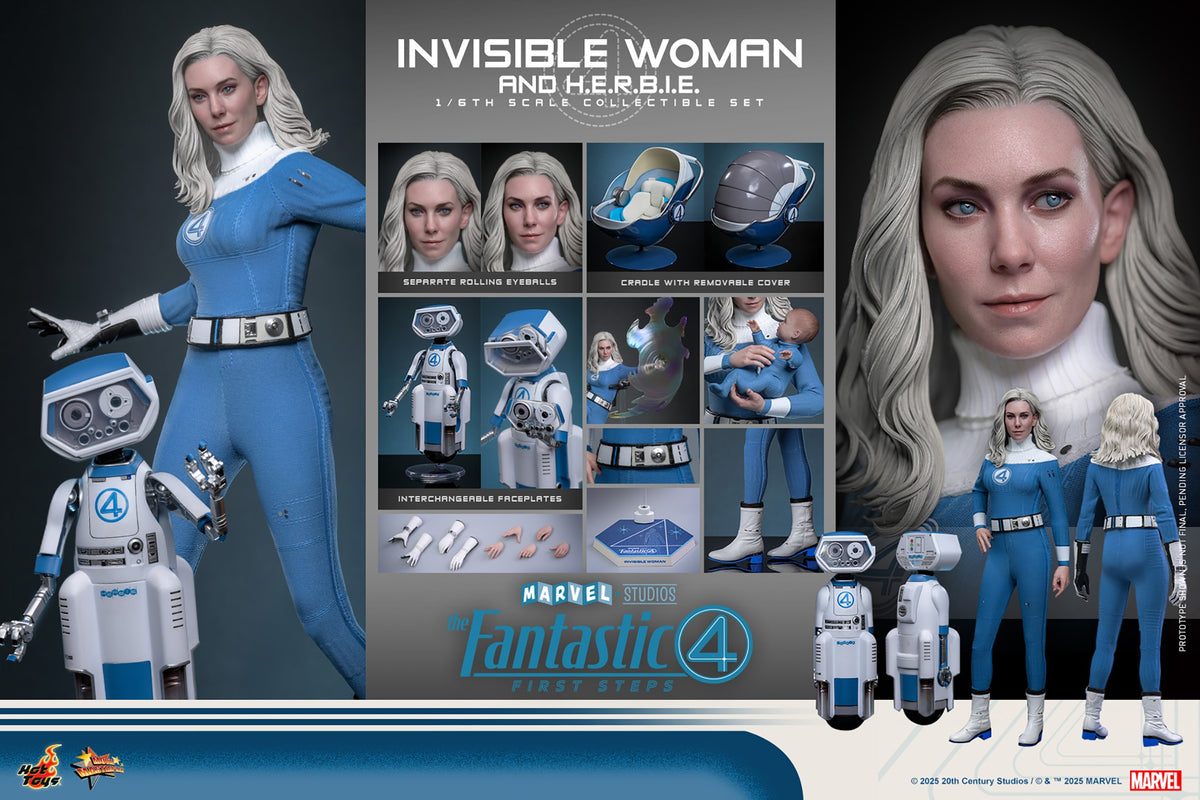 Invisible Woman Marvel Sixth Scale Figure