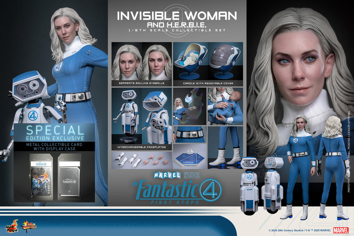 Invisible Woman Marvel Sixth Scale Figure