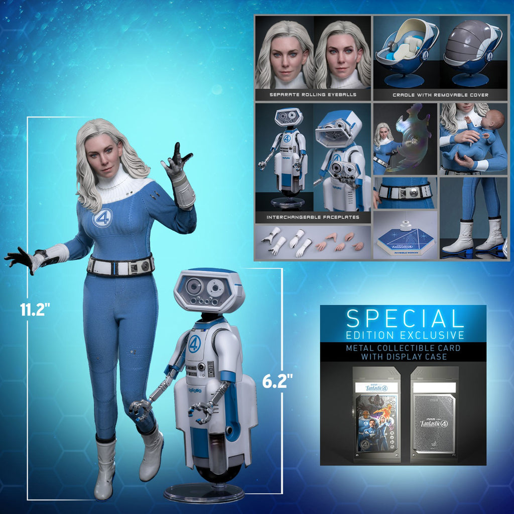 Invisible Woman Marvel Sixth Scale Figure