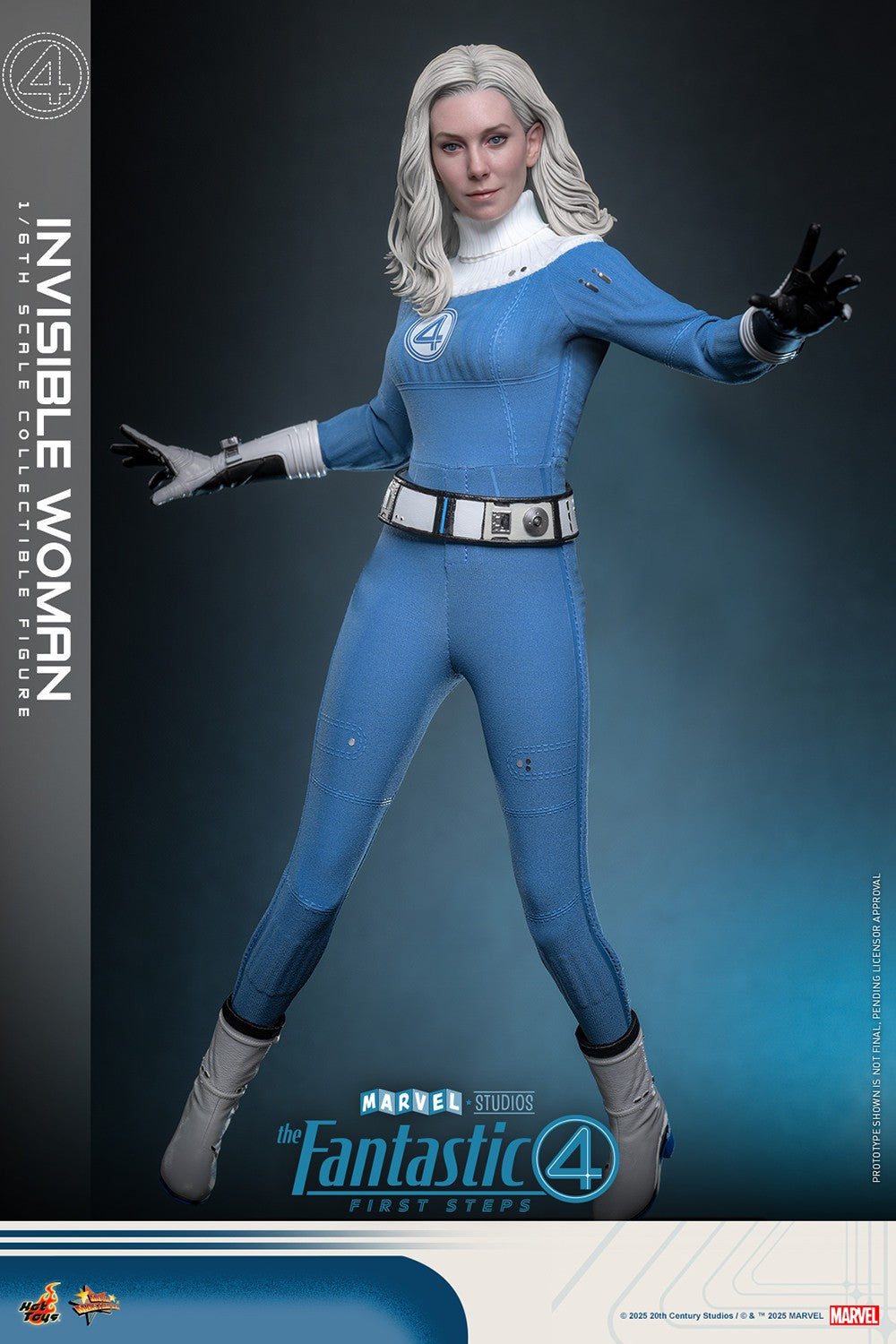 Invisible Woman Marvel Sixth Scale Figure