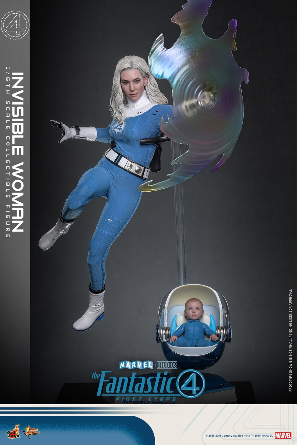 Invisible Woman Marvel Sixth Scale Figure