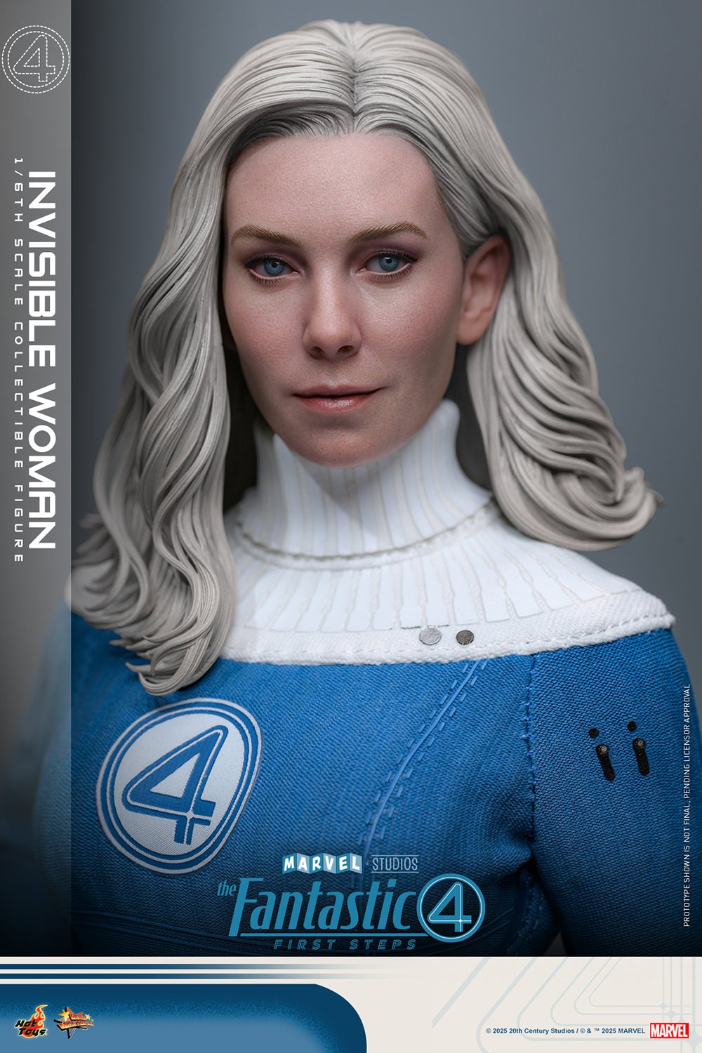 Invisible Woman Marvel Sixth Scale Figure