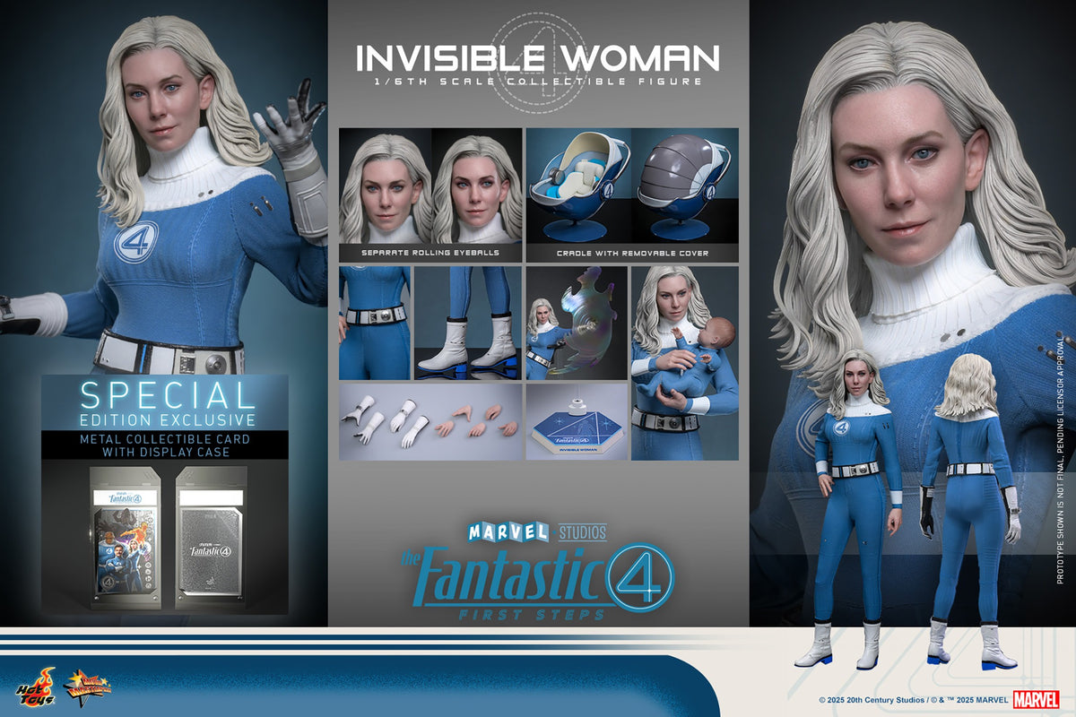Invisible Woman Marvel Sixth Scale Figure