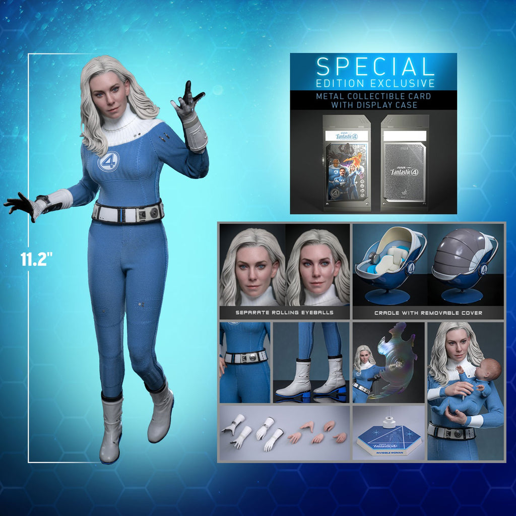 Invisible Woman Marvel Sixth Scale Figure