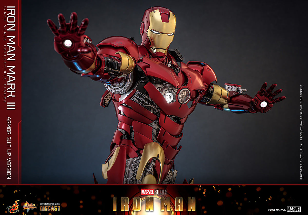 Iron Man Mark III (Armor Suit Up Version) Marvel Sixth Scale Figure