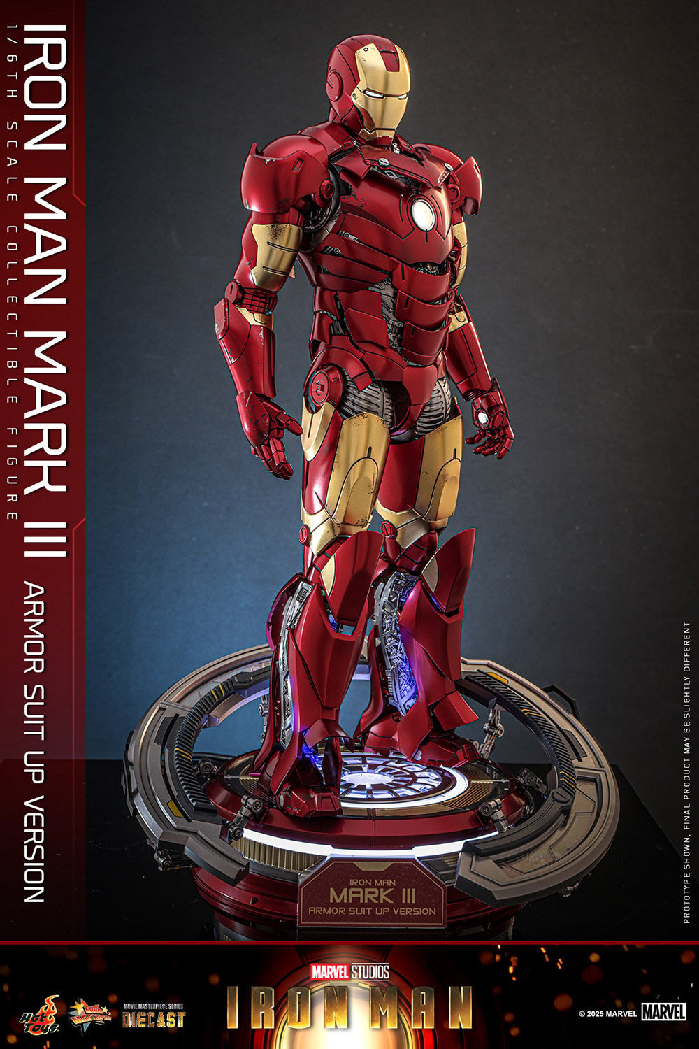 Iron Man Mark III (Armor Suit Up Version) Marvel Sixth Scale Figure