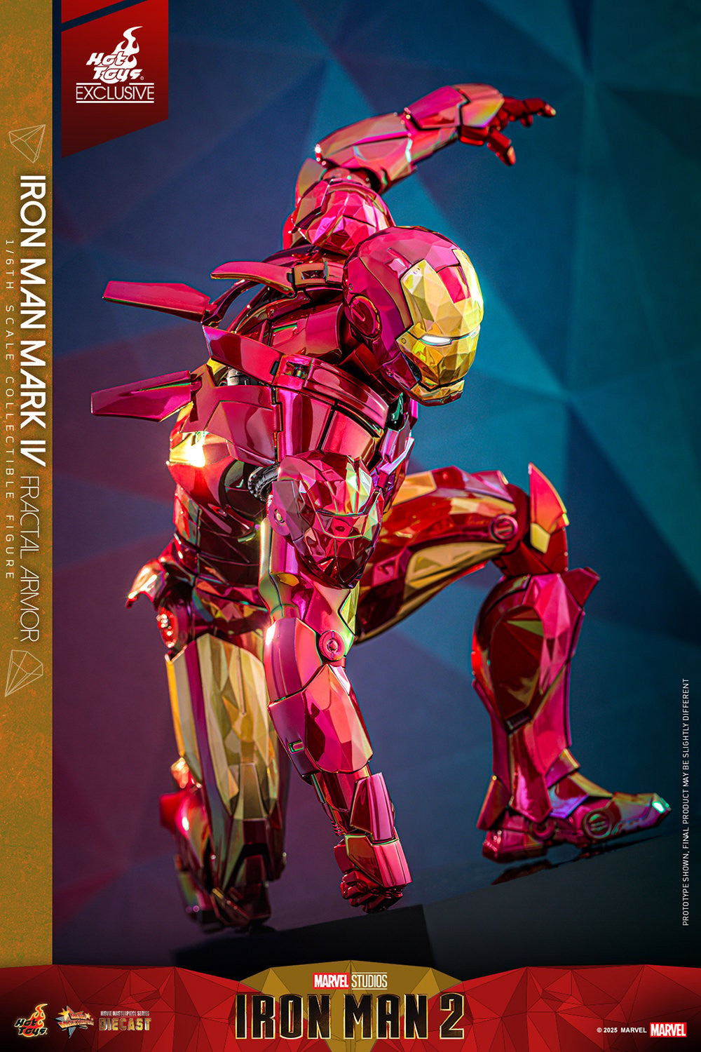 Iron Man Mark IV (Fractal Armor) Marvel Sixth Scale Figure