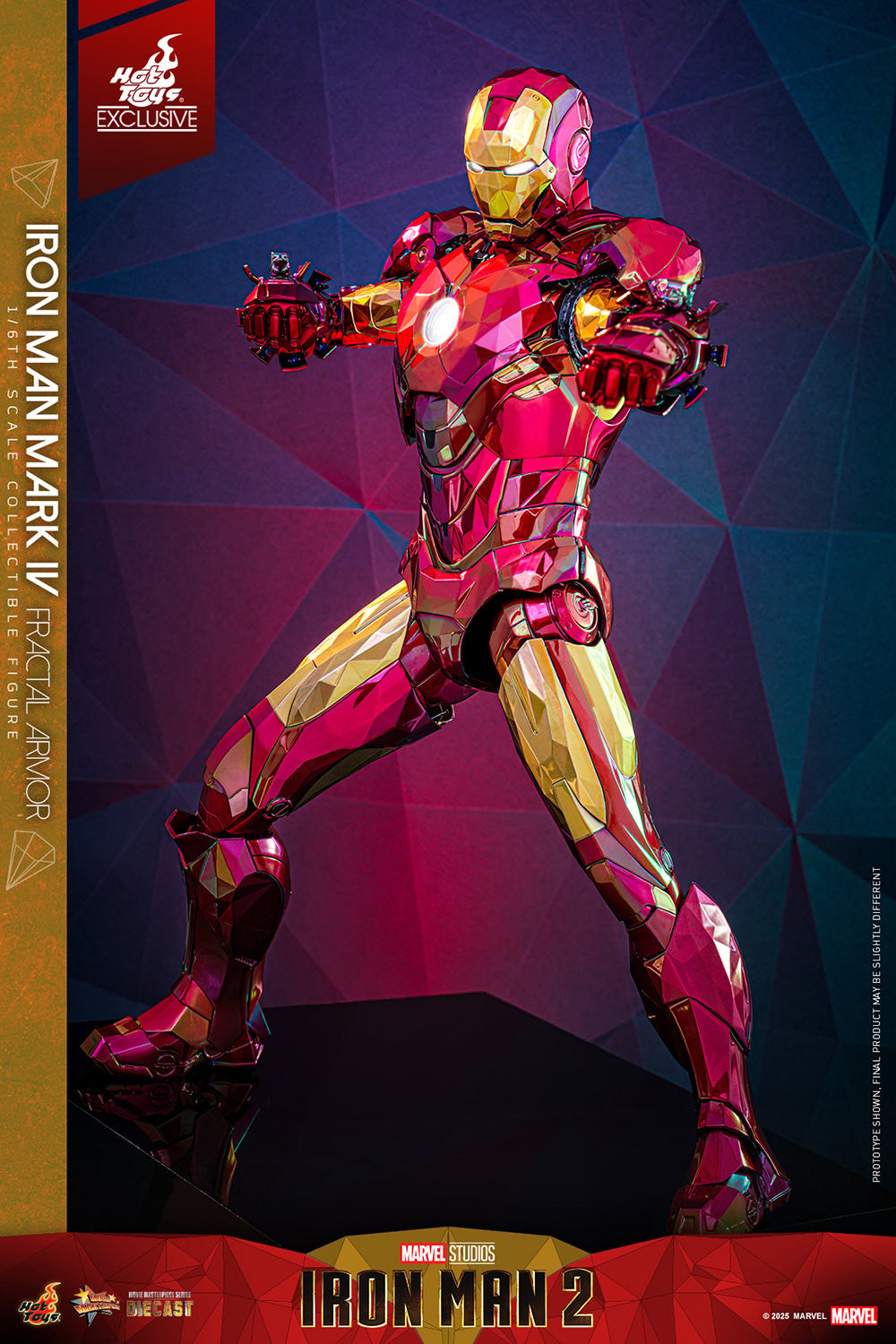 Iron Man Mark IV (Fractal Armor) Marvel Sixth Scale Figure
