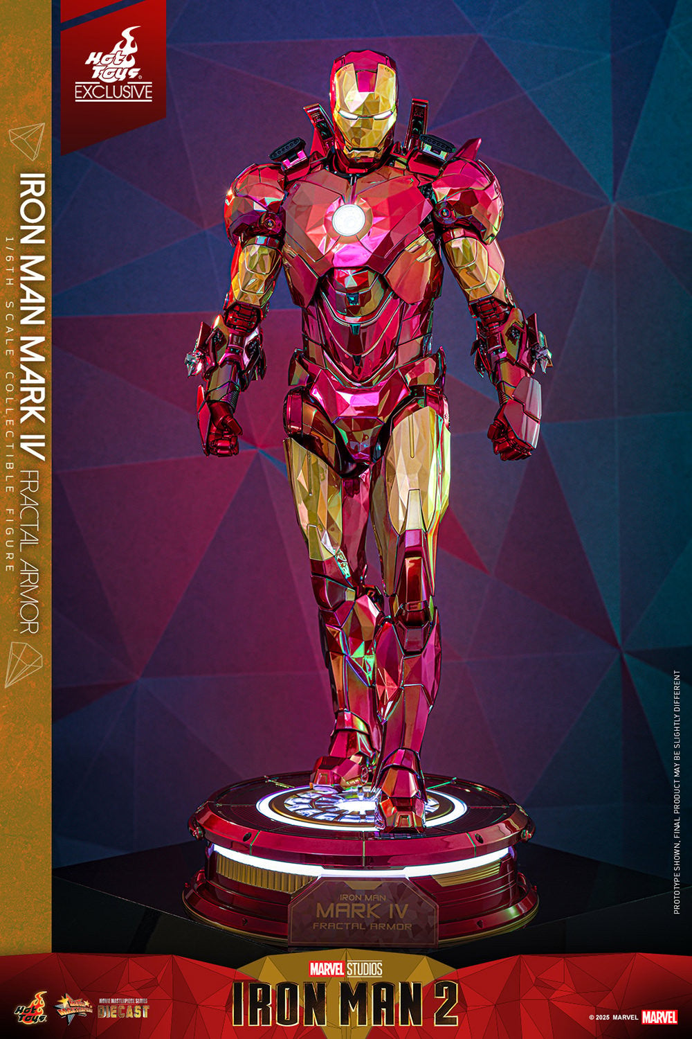 Iron Man Mark IV (Fractal Armor) Marvel Sixth Scale Figure