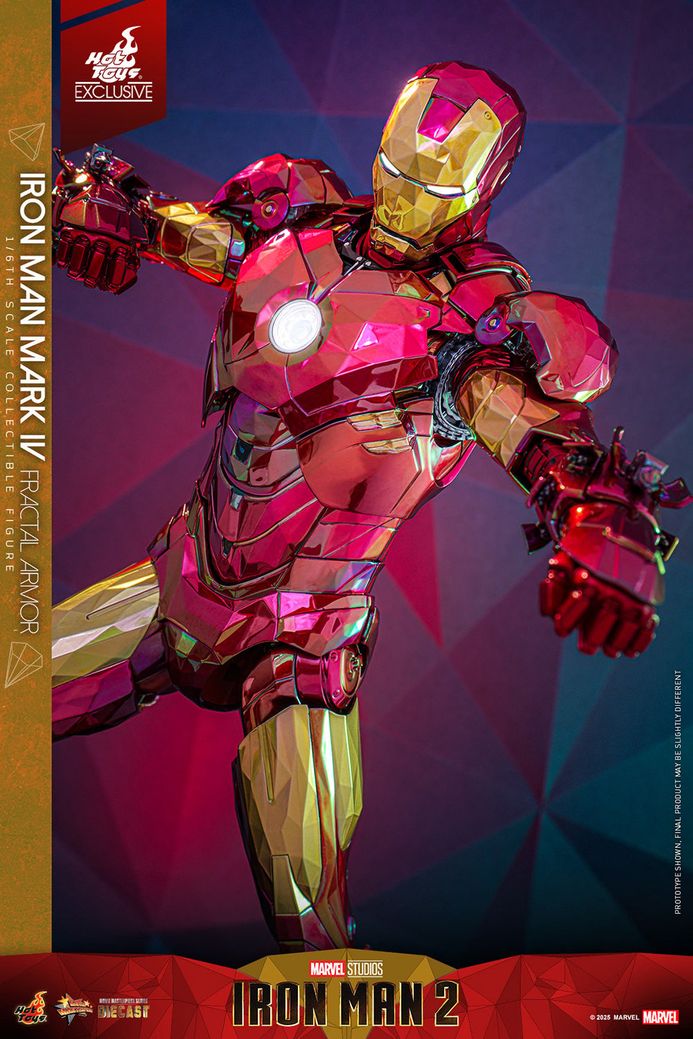 Iron Man Mark IV (Fractal Armor) Marvel Sixth Scale Figure