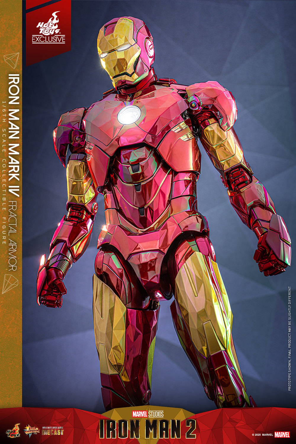 Iron Man Mark IV (Fractal Armor) Marvel Sixth Scale Figure