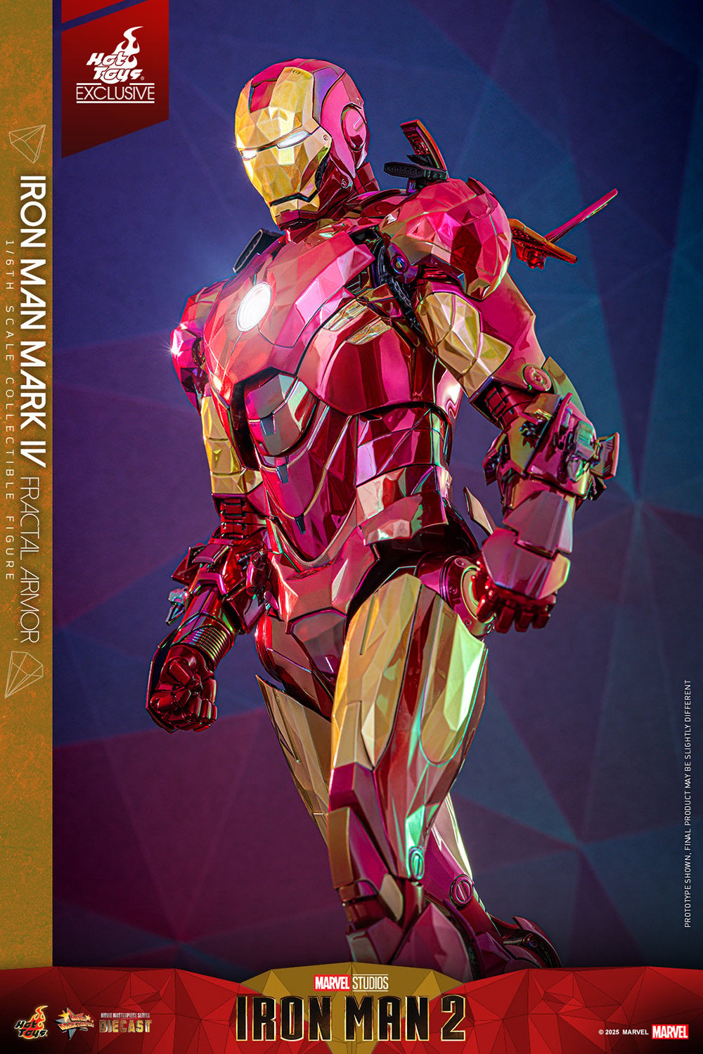 Iron Man Mark IV (Fractal Armor) Marvel Sixth Scale Figure