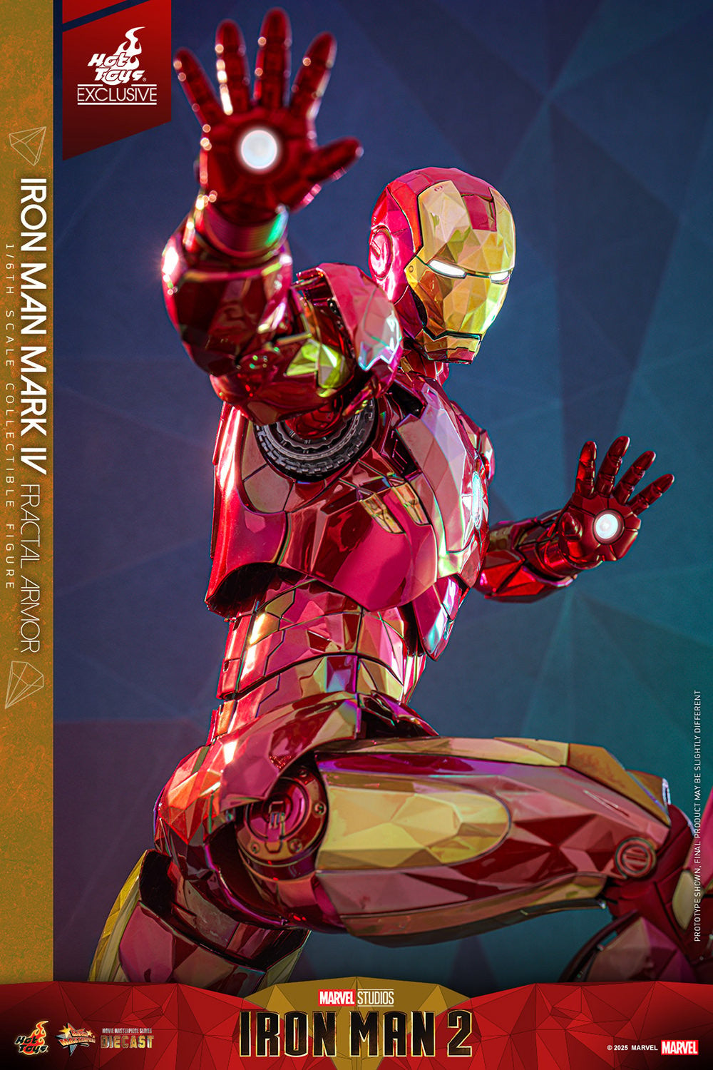 Iron Man Mark IV (Fractal Armor) Marvel Sixth Scale Figure