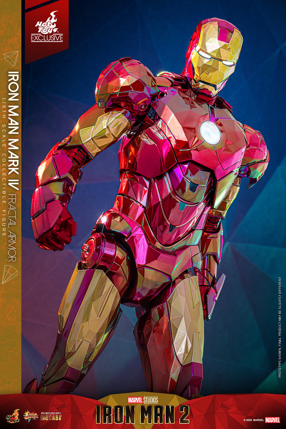 Iron Man Mark IV (Fractal Armor) Marvel Sixth Scale Figure