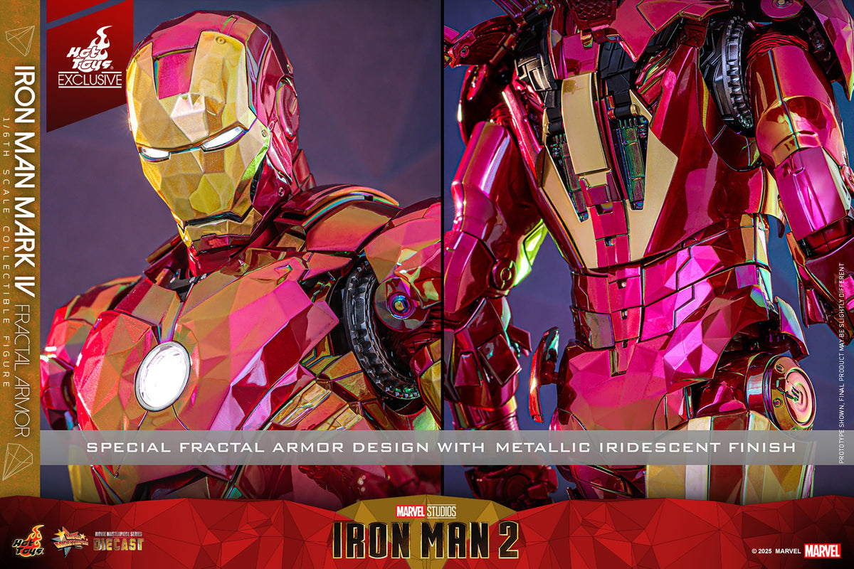 Iron Man Mark IV (Fractal Armor) Marvel Sixth Scale Figure
