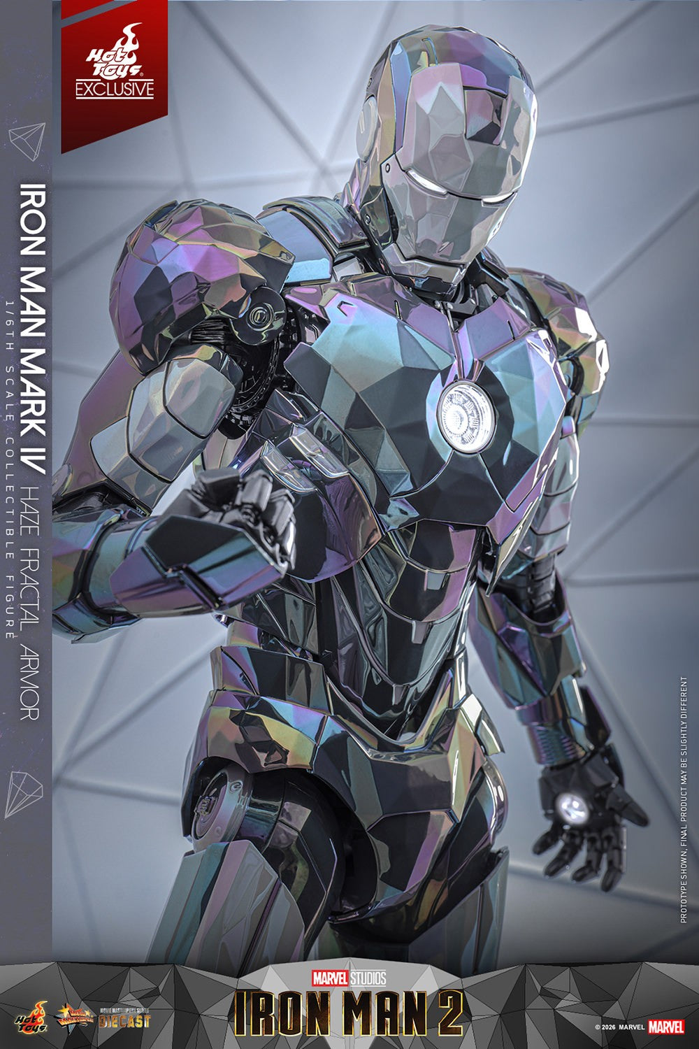 Iron Man Mark IV (Haze Fractal Armor) Marvel Sixth Scale Figure