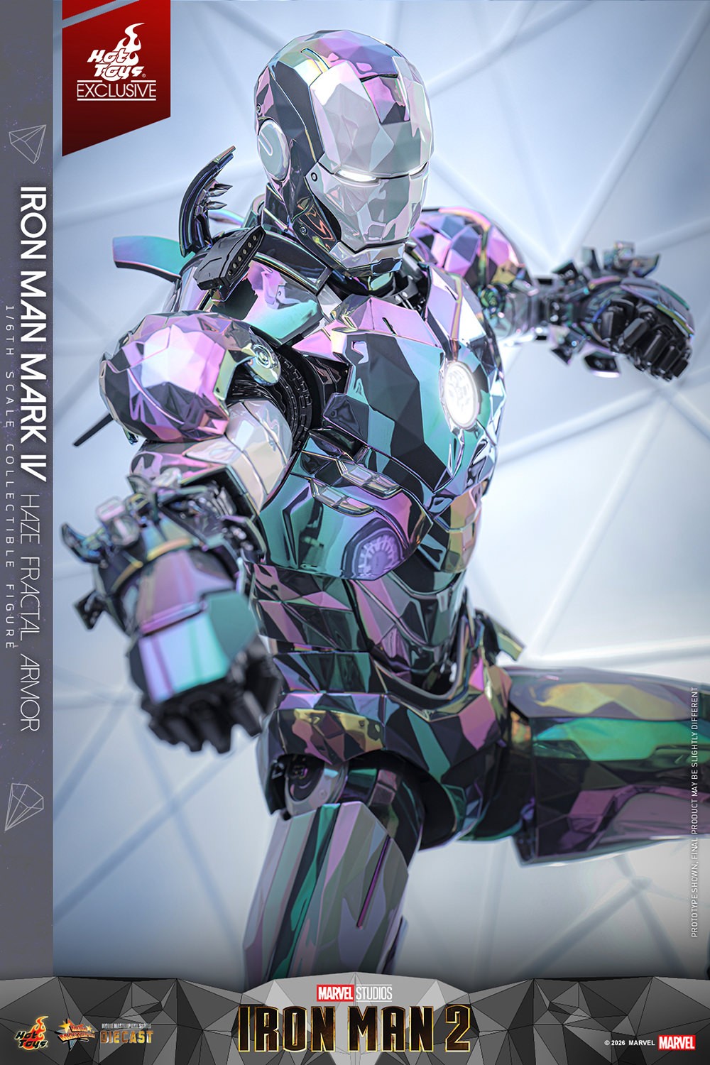Iron Man Mark IV (Haze Fractal Armor) Marvel Sixth Scale Figure