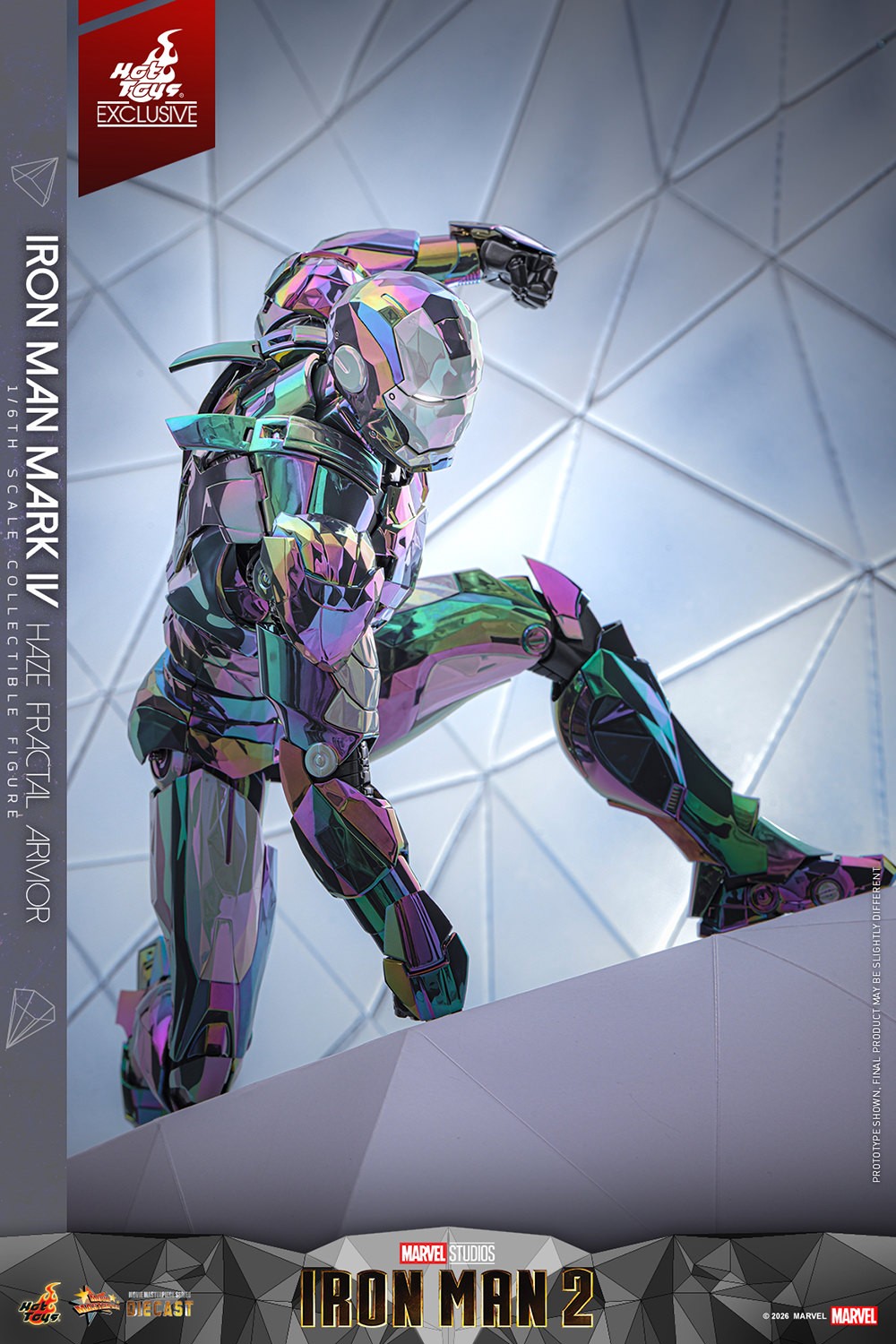Iron Man Mark IV (Haze Fractal Armor) Marvel Sixth Scale Figure