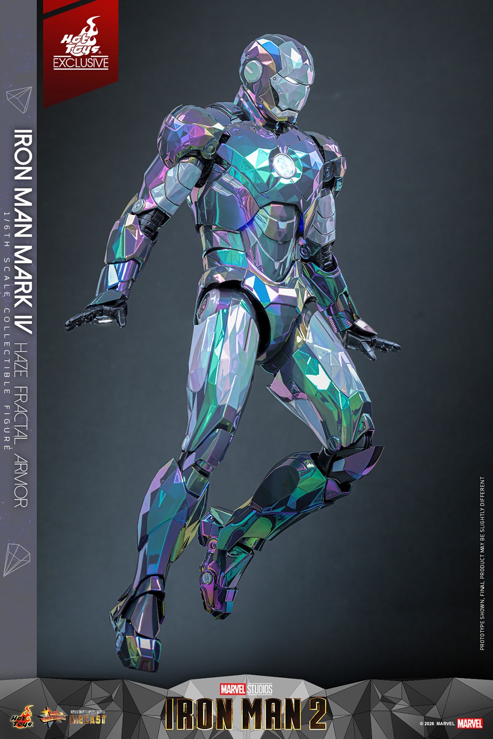 Iron Man Mark IV (Haze Fractal Armor) Marvel Sixth Scale Figure