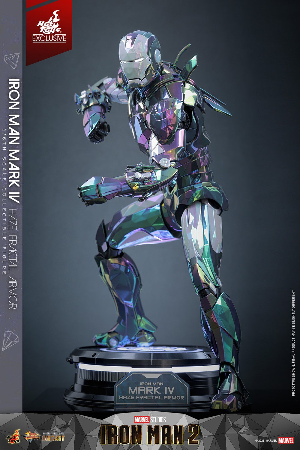 Iron Man Mark IV (Haze Fractal Armor) Marvel Sixth Scale Figure