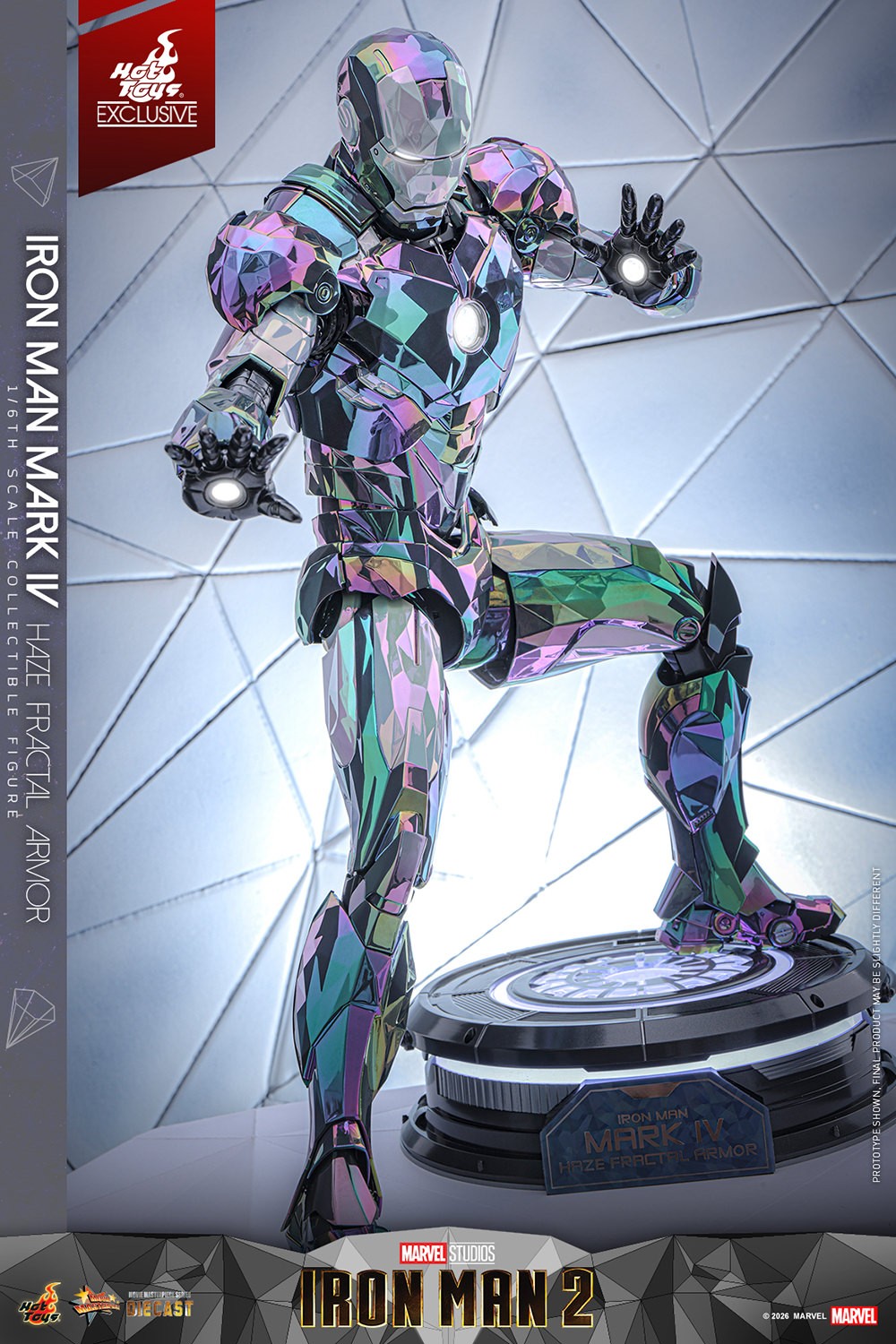 Iron Man Mark IV (Haze Fractal Armor) Marvel Sixth Scale Figure