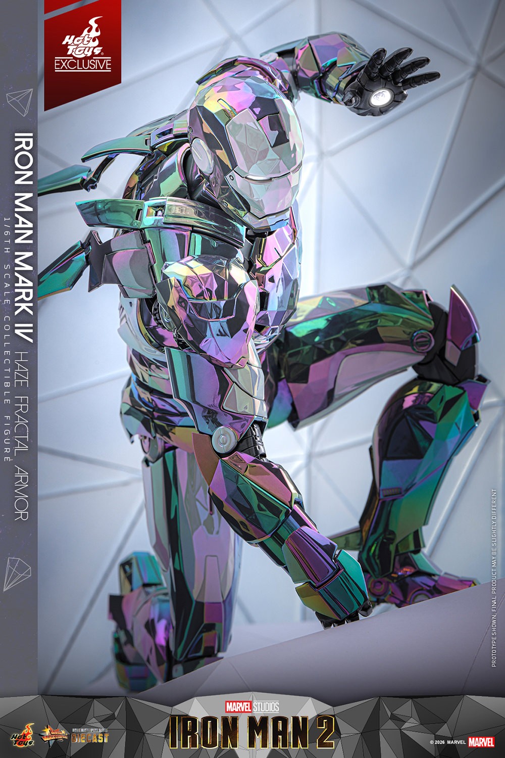 Iron Man Mark IV (Haze Fractal Armor) Marvel Sixth Scale Figure