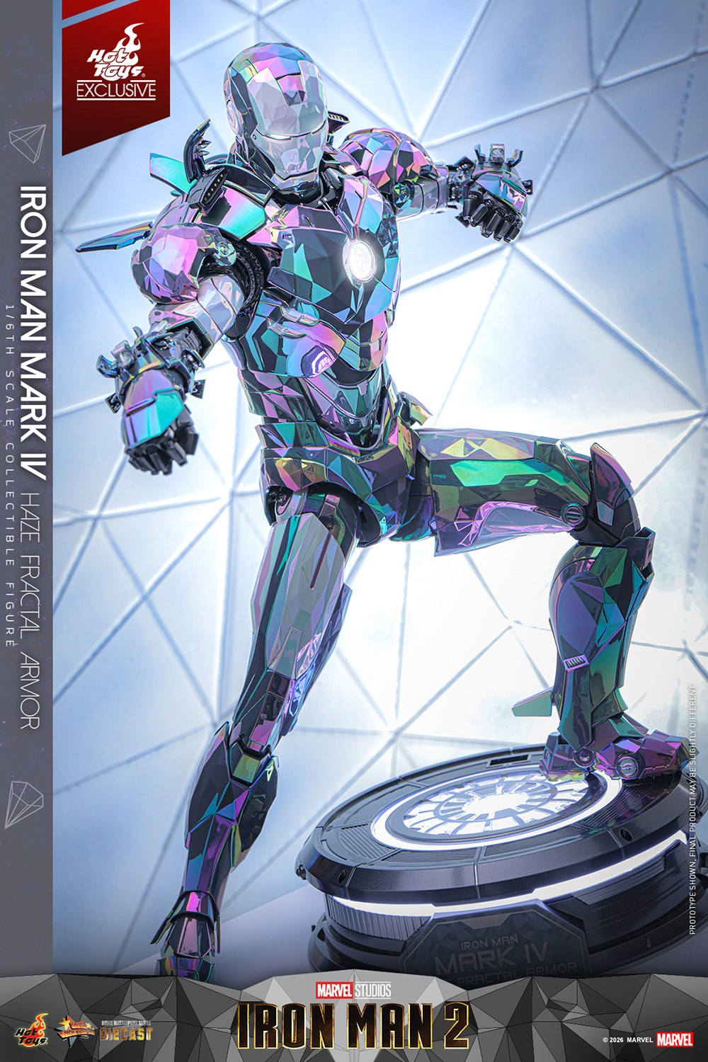 Iron Man Mark IV (Haze Fractal Armor) Marvel Sixth Scale Figure