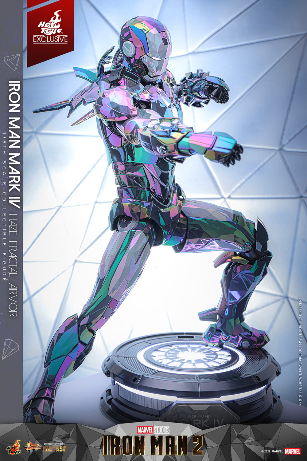 Iron Man Mark IV (Haze Fractal Armor) Marvel Sixth Scale Figure