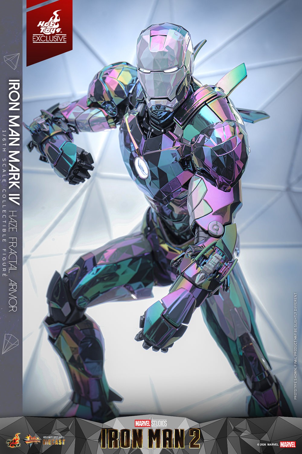 Iron Man Mark IV (Haze Fractal Armor) Marvel Sixth Scale Figure