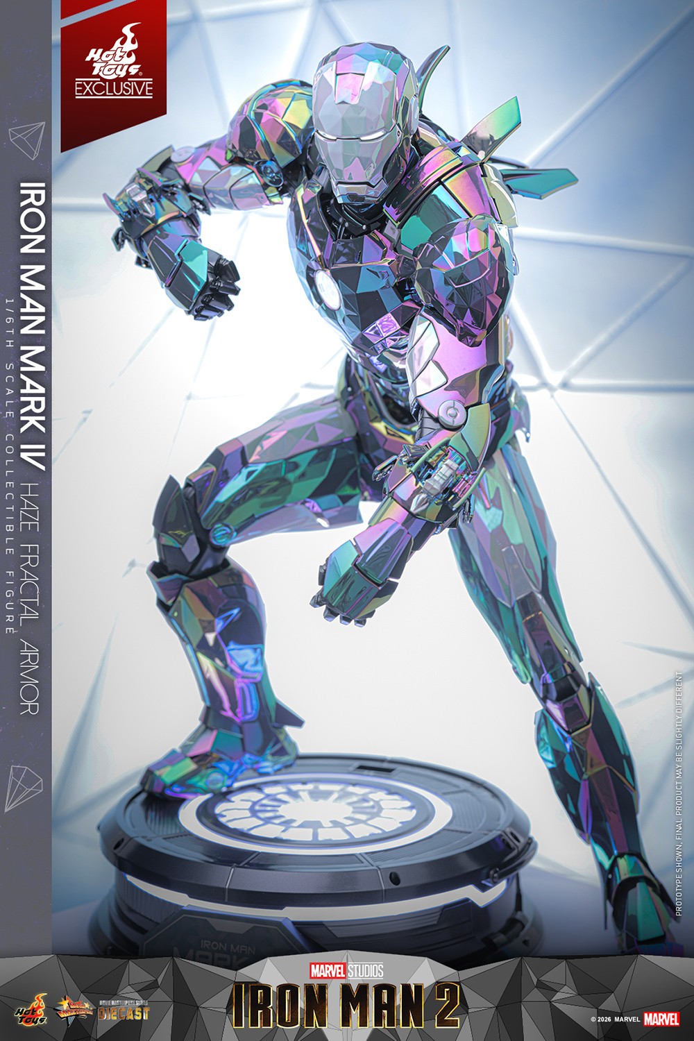 Iron Man Mark IV (Haze Fractal Armor) Marvel Sixth Scale Figure