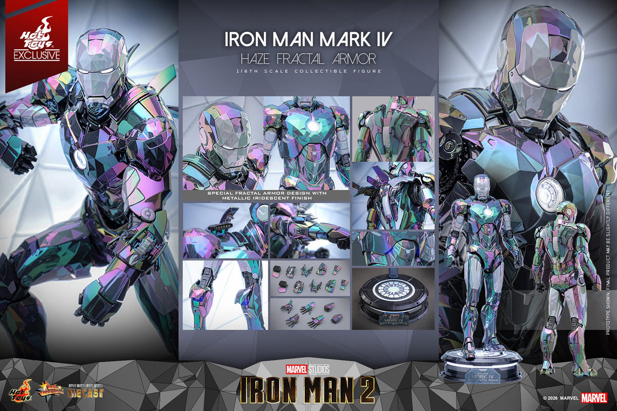 Iron Man Mark IV (Haze Fractal Armor) Marvel Sixth Scale Figure