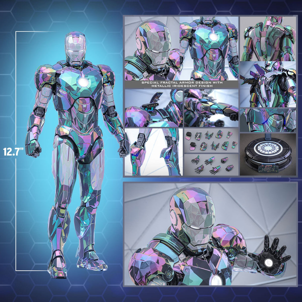 Iron Man Mark IV (Haze Fractal Armor) Marvel Sixth Scale Figure