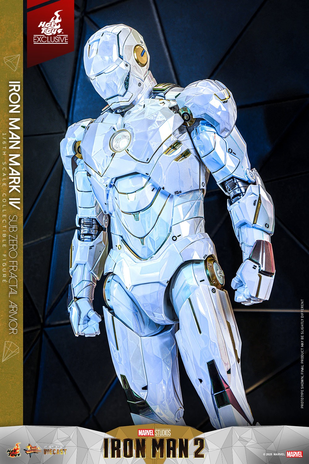 Iron Man Mark IV (Sub-Zero Fractal Armor) Marvel Sixth Scale Figure