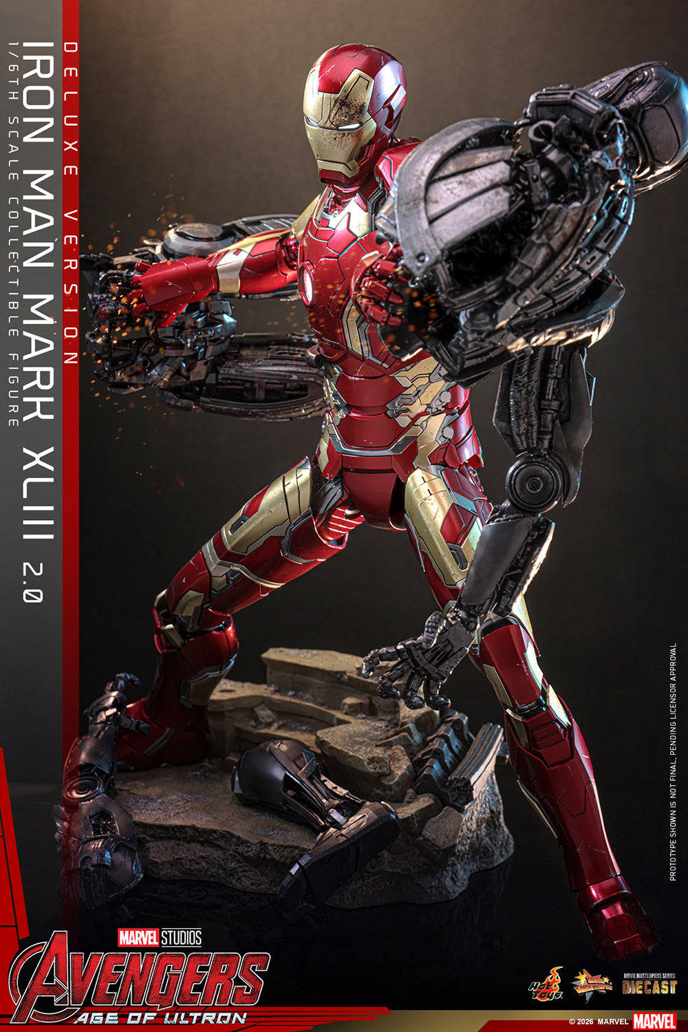 Iron Man Mark XLIII (2.0) Marvel Sixth Scale Figure