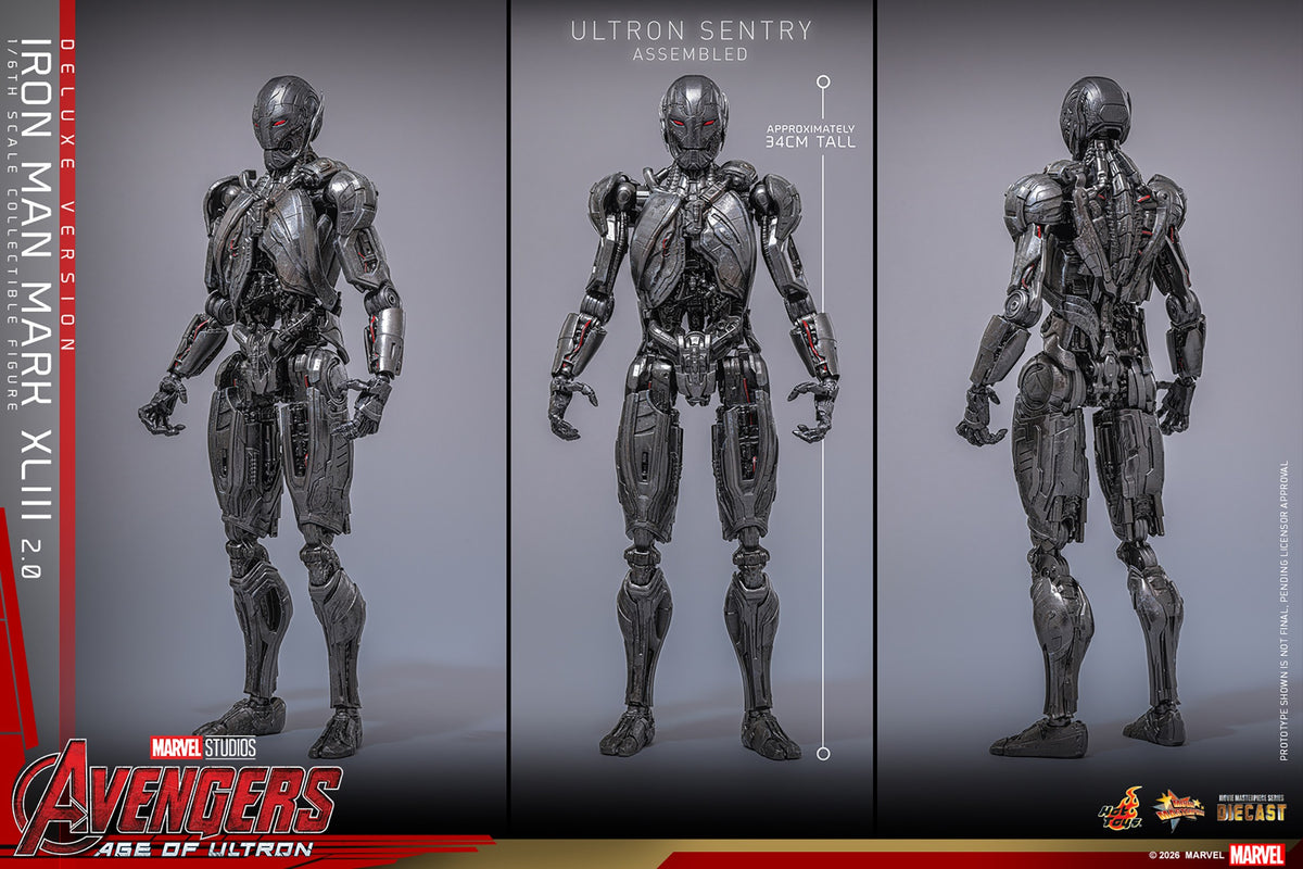 Iron Man Mark XLIII (2.0) Marvel Sixth Scale Figure
