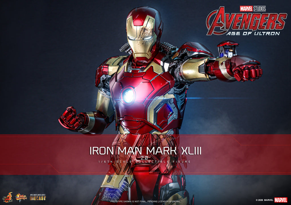 Iron Man Mark XLIII (2.0) Marvel Sixth Scale Figure