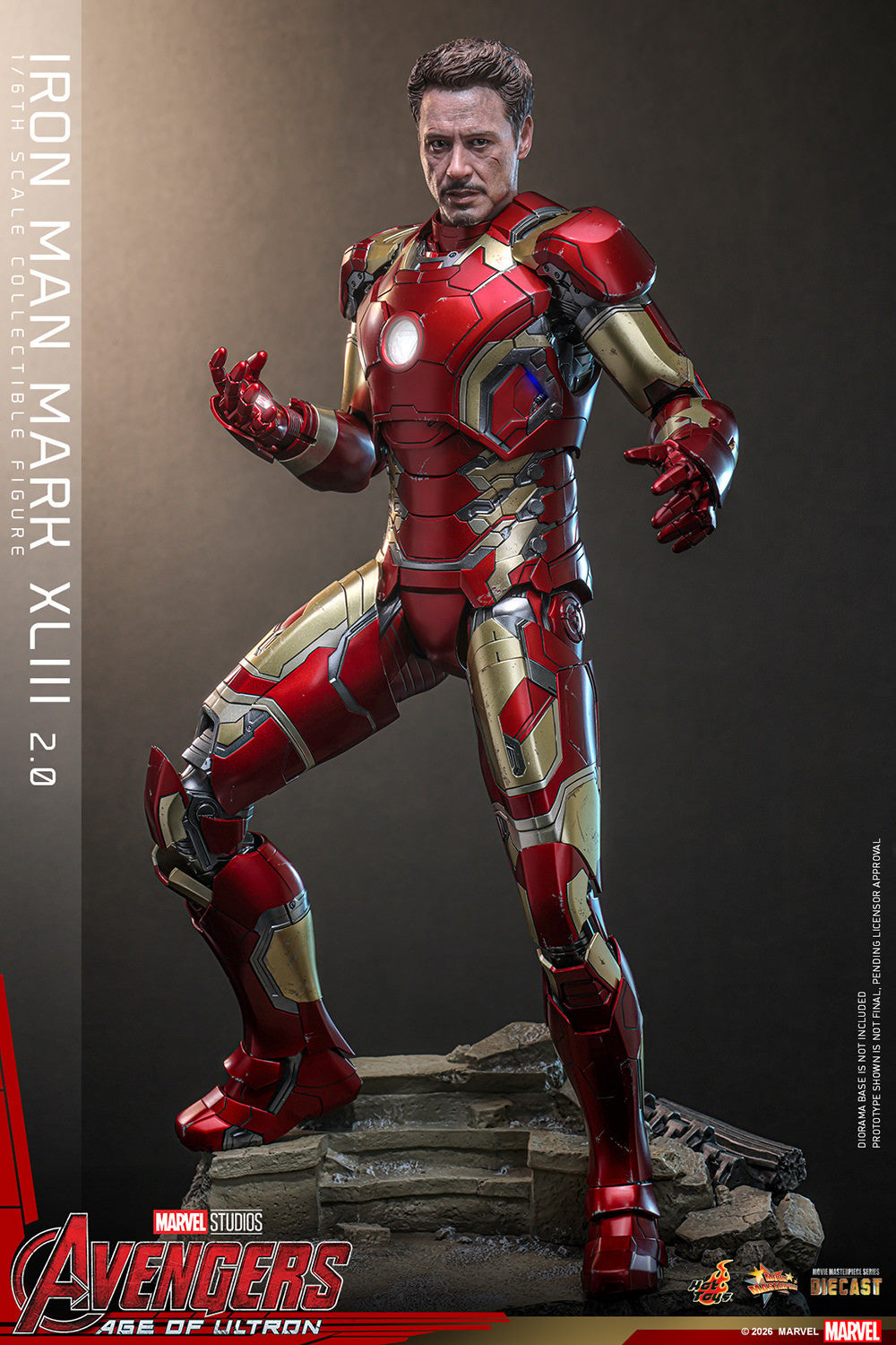 Iron Man Mark XLIII (2.0) Marvel Sixth Scale Figure