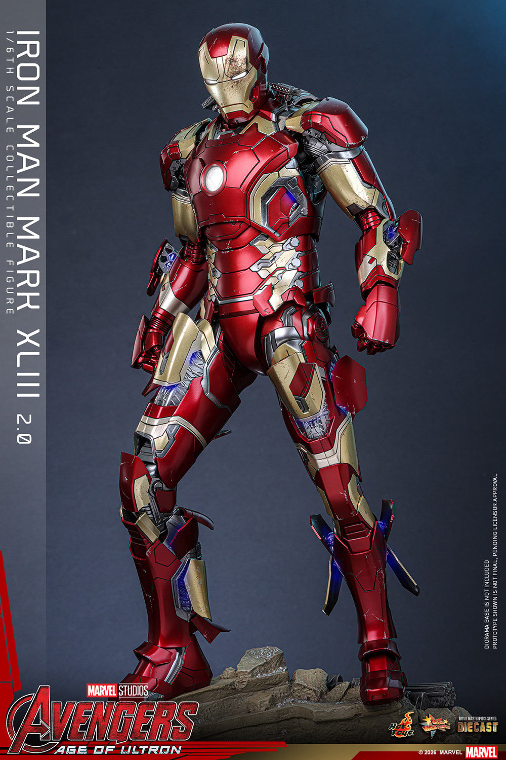 Iron Man Mark XLIII (2.0) Marvel Sixth Scale Figure