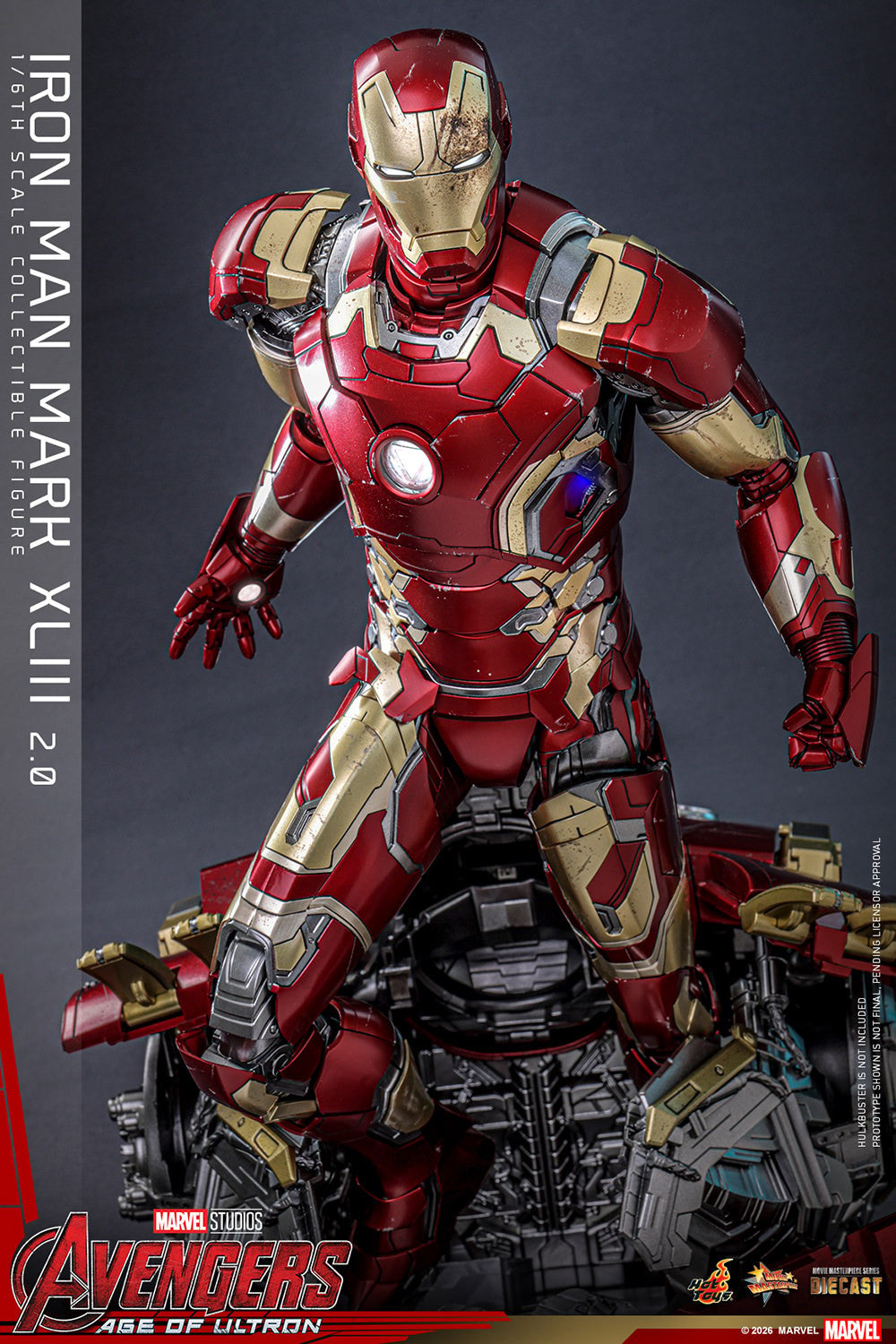 Iron Man Mark XLIII (2.0) Marvel Sixth Scale Figure