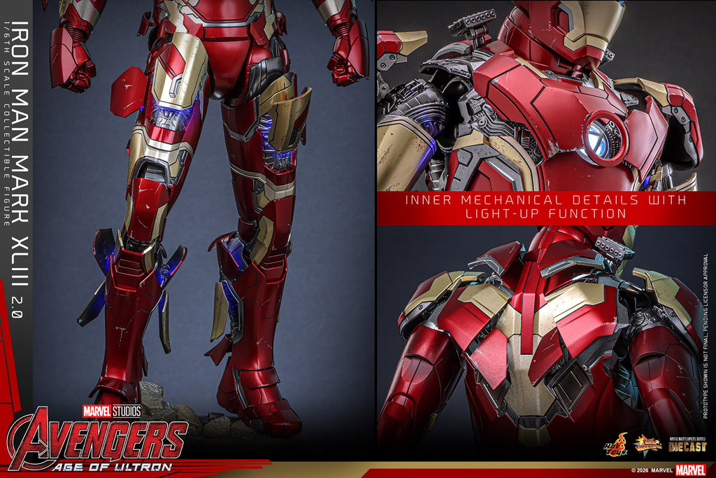 Iron Man Mark XLIII (2.0) Marvel Sixth Scale Figure