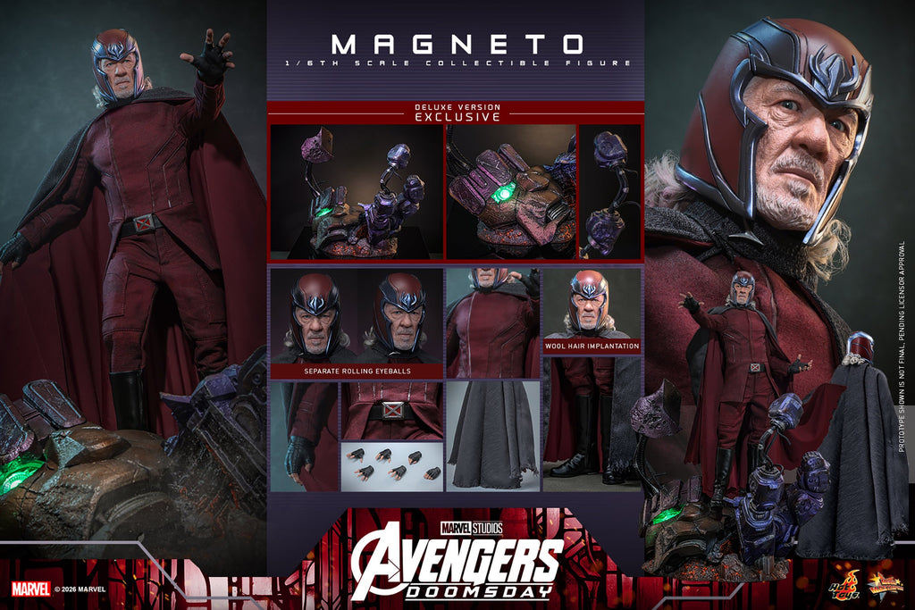 Magneto Marvel Sixth Scale Figure
