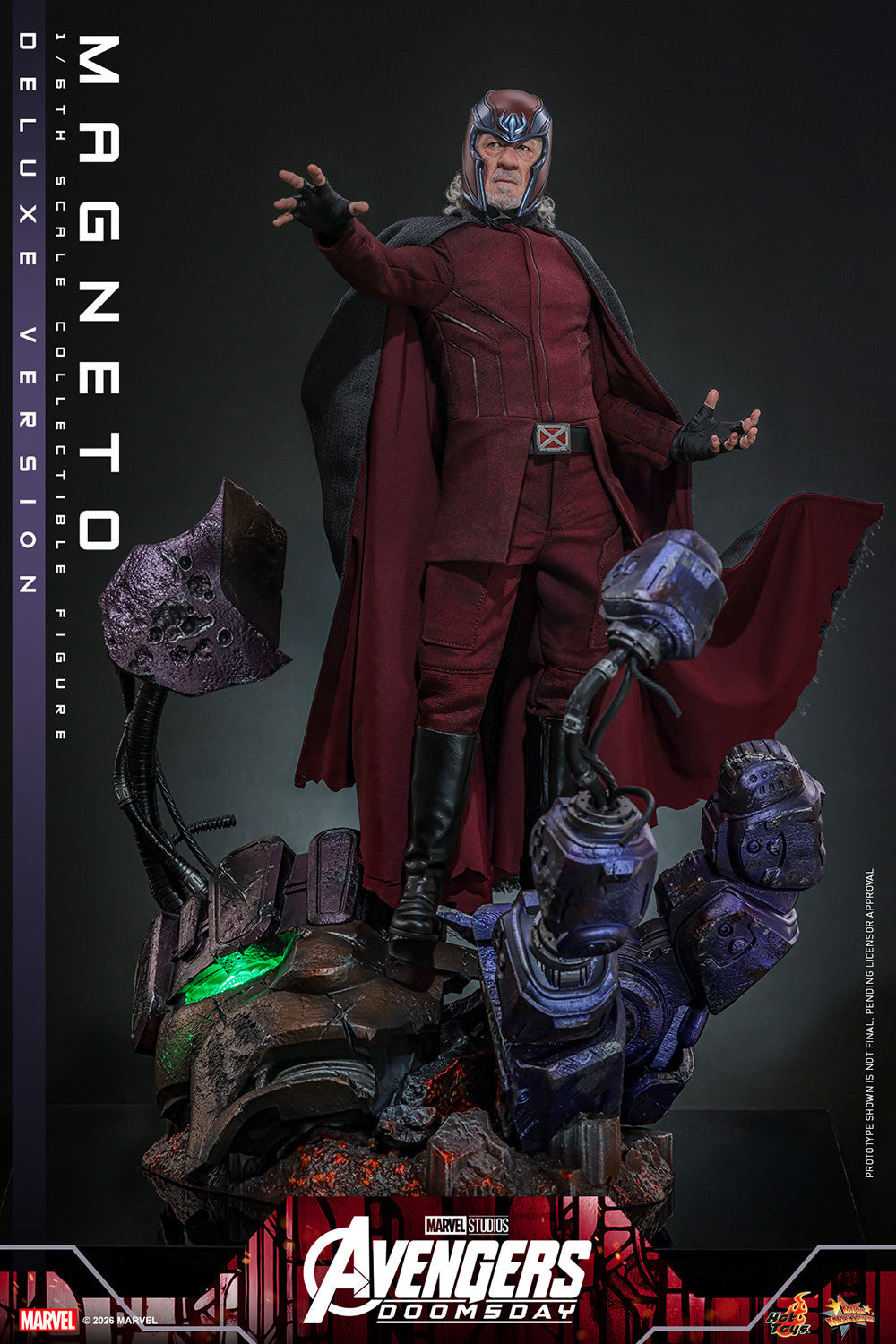 Magneto Marvel Sixth Scale Figure