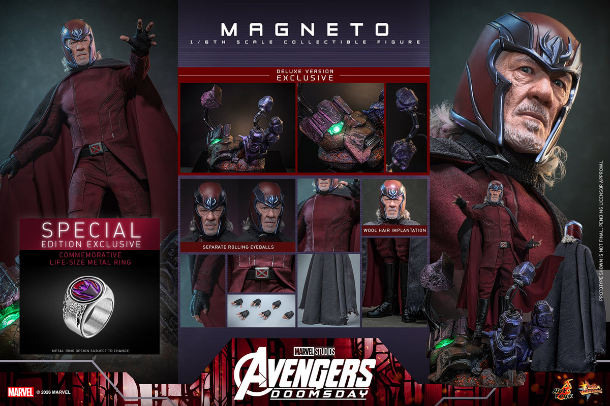 Magneto Marvel Sixth Scale Figure