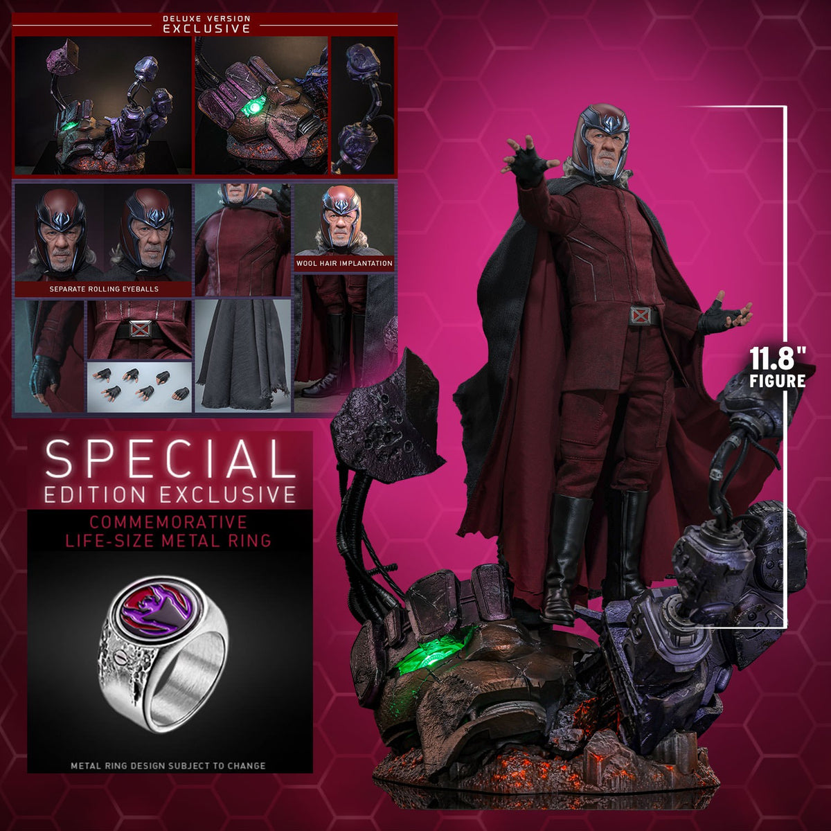 Magneto Marvel Sixth Scale Figure