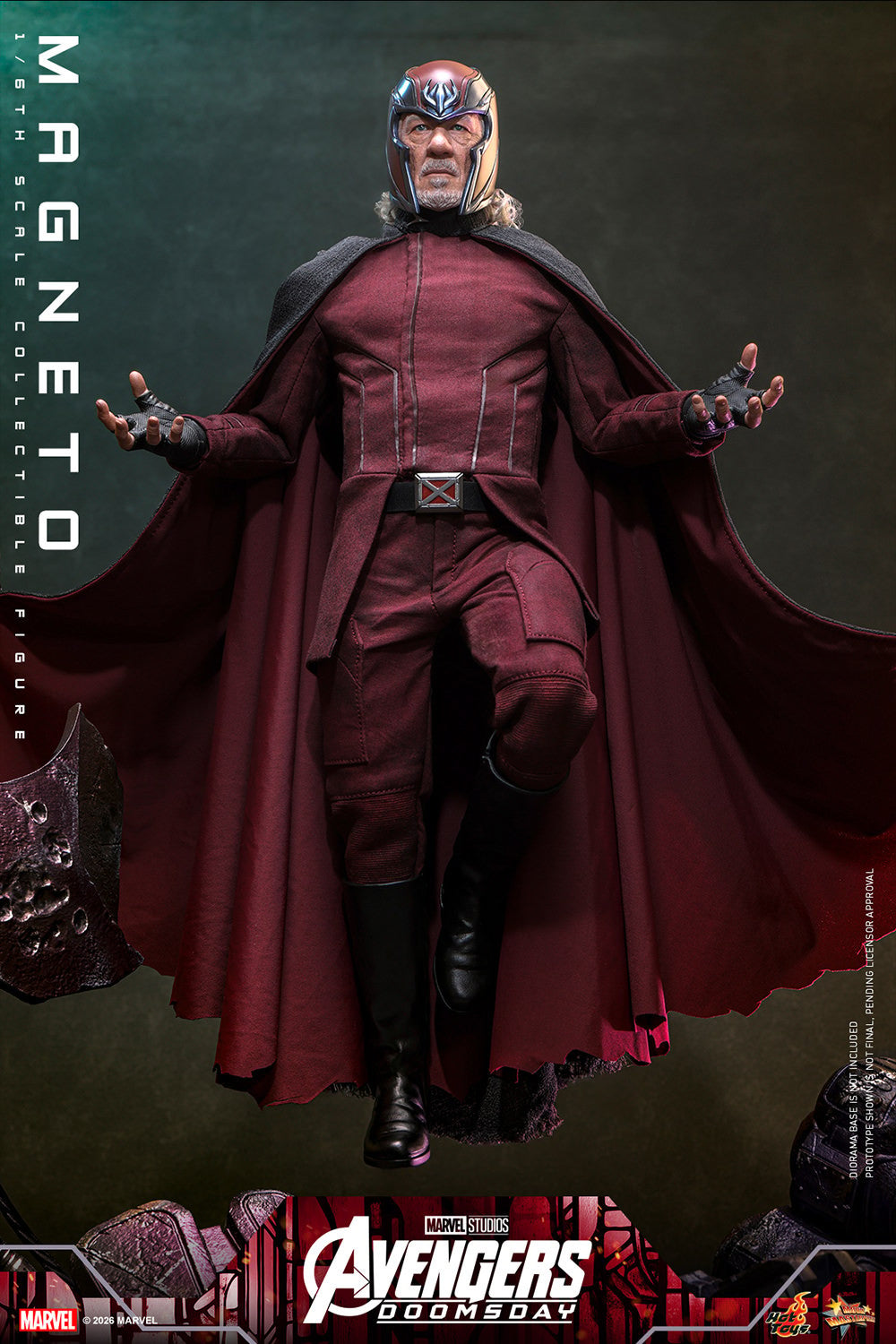 Magneto Marvel Sixth Scale Figure