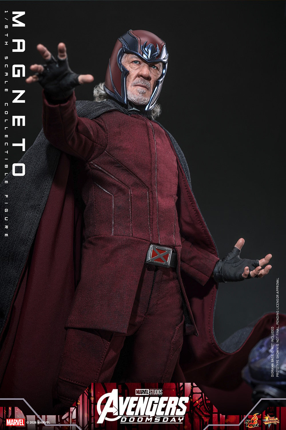 Magneto Marvel Sixth Scale Figure